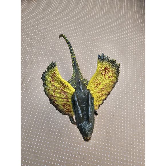 2020 Adventure Force Dilophosaurus Realistic Sturdy Plastic Dinosaur Figure - Picture 10 of 13